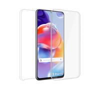 Tumundosmartphone Custodia doppia trasparente Pc + TPU Full Body 360 per Xiaomi Redmi Note 11 Pro+ Plus 5G