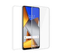 Tumundosmartphone Custodia doppia trasparente Pc + TPU Full Body 360 per Xiaomi Poco M4 Pro 4G