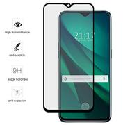 Tumundosmartphone Protettore per Display in Vetro Temperato Frontale Completo Nero per Oppo RX17 PRO Vetro
