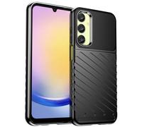 Tumundosmartphone Thunder Armor Custodia Gel Flessibile per Samsung Galaxy A25 5G Colore Nero