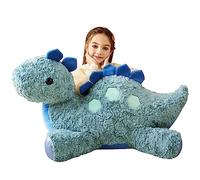 Tumyay Dinosauro Stegosauro Animali Peluche Gigante Giocattolo,78cm XXL XL Grande Giganti Enorme Jumbo Animale Grasso,Regali per Bambini Ragazze