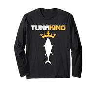 Tuna King - Divertente maglietta da pesca al tonno Maglia a Manica