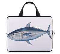 Tuna Thunnus - Custodia per computer portatile, ultra sottile, leggera e impermeabile, in neoprene resistente, con cinghia da polso