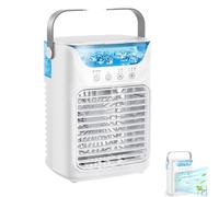 Tundra Freeze Portable Ac,Portable Air Conditioner,cooler Fan,4-in-1 Mini Air Cooler with 3 Wind Speed (White)