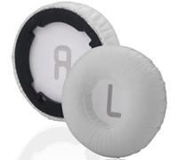 Tune 600 - Cuscinetti auricolari di ricambio compatibili con cuffie JBL tune600 btnc Tune 600 BT NC T600, in memory foam ad alta densità (bianco)