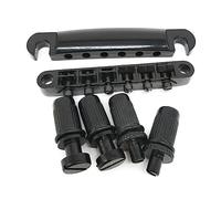 Tune O Matic - Rulli per ponte accordatura O-Matic con cordiera e borchie per kit di ricambio per chitarra, cordiera e cordiera per chitarra Les Guitar Tune Tune