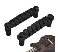 Tune O Matic Saddle Bridge, Quick-Change Chitar Tailpiece, Precision Lega Costruzione, Stabile String Tuning, Smooth Vibration Transfer, Perfect for Concerts, Recording