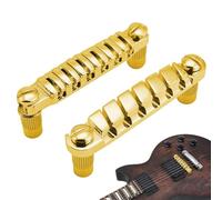 Tune O Matic Saddle Bridge, Quick-Change Chitar Tailpiece, Precision Lega Costruzione, Stabile String Tuning, Smooth Vibration Transfer, Perfect for Concerts, Recording