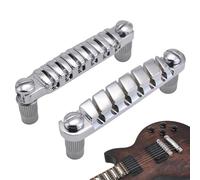 Tune-o-o-Matic Guitar Bridge, Bridge Tailrope per chitarra elettrica, Quik Change Tune-o-Matic Guitar Bridge, Alloy Musical Accessori per concerti, scene scolastiche, spettacoli dal