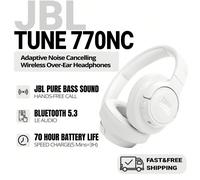 TUNE770NC - Cuffie senza fili over-ear con cancellazione adattiva del rumore e ambient intelligente, Bluetooth 5.3, fino a 70 ore di autonomia con ricarica rapida, design leggero, confortevole e piegh