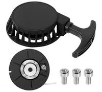 Tunejoy Avviamento Strappo Moto Avviamento Accensione Minimoto Pull Starter Easy in Alluminio per Mini Pocket Dirt Bike Minimoto ATV Quad 2 Tempi 47cc 49cc Nero