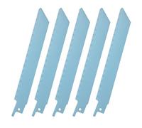 Tunejoy Lame per Seghe Alternative S1122BF Lame per Seghe Alternative in BIM per Taglio di Metallo, Alluminio e Tubi 14TPI 225mm 5 Pezzi