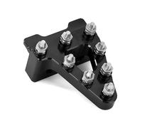 Tunejoy Pedale del Freno Posteriore per Moto in Alluminio Punta del Pedale del Freno del Motociclette per Pit Bike Dirt Bike ATV Quad Go Kart Nero