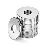 Tunejoy Rondelle in Acciaio Inox 304 M6x20x1.5 Rondelle Piatte Metalliche per Viti e Dadi e Barra Filettata Argento 50 Pezzi