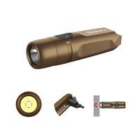 TUNENGE S15 Torcia e magnete portachiavi ricaricabile,Luce di emergenza tascabile EDC 650 Lm
