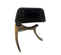 Tuner di Chitarra e Capo di Chitarra, Duause Guitar Capo Tuner con Display LCD, e Sintonizzatore Set Quick Change Capos con Picchi di per