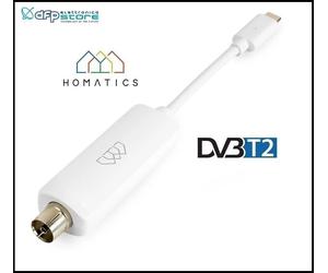 Tuner Dongle USB-C Digitale Terrestre DVB-T2 Per Decoder Android Tv Box Homatics