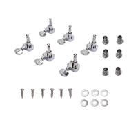 Tuners di Chitarra Universali Teste della Macchina Pioli del Sintonizzatore 3l3r Piccolo Design Quadrato per Chitarra o Elettrica