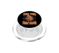 Tung Tung Tung Sahur Italian Brainrot Meme (SU DIETRO) PopSockets PopGrip per MagSafe