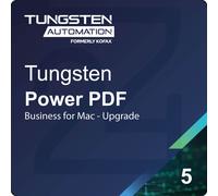 Tungsten Power PDF 5 Business for Mac - Upgrade Aggiornamento 200 - 499 User