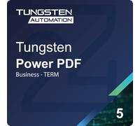 Tungsten Power PDF 5 Business TERM Corporate 1 Anno 200 - 499 User