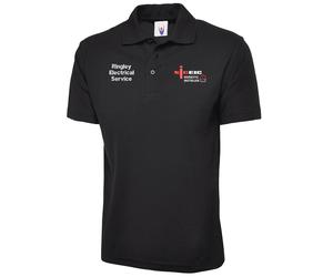 Tunica Eic Domestico Installazione Ricamato Personalizzato Polo con Nome / Testo