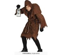 FIESTAS GUIRCA Costume Gobbo Adulto Marrone per Halloween e Carnevale