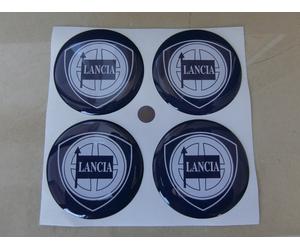 TUNING ADESIVO RESINATO BORCHIE 3M 3D X 4 PEZZI 60 mm LANCIA DELTA INTEGRALE
