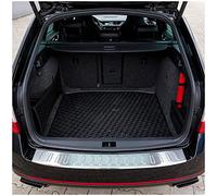tuning-art 967 Protezione paraurti per Skoda Octavia 3 RS Wagon 2013-2020 Acciaio Inox, Colore:Argento