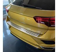 tuning-art L343 Protezione paraurti per Volkswagen T-ROC 2017- Acciaio Inox, Colore:Argento