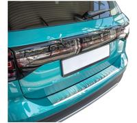 tuning-art L373 Protezione paraurti per Volkswagen T-Cross C1 2018- Acciaio Inox, Colore:Argento
