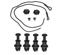 Tuning Corda Per Baule Compatibile Con Per Polo Per Mk5 2010 2011 2012 2013 2014 4 Pezzi Di Clip Per Cinghia Di Fissaggio Per Ripiano Portaoggetti Del Bagagliaio 1K6863447A9B9