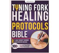 TUNING FORK HEALING PROTOCOLS BIBLE: [50-in-1] Beginner-Friendly Guide | 300+ Illustrated Protocol Exercises (128Hz, 136.1Hz, 528Hz) for Fascia & Grounding | Exact Placement, How, Timing & 7-Day Reset