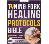 TUNING FORK HEALING PROTOCOLS BIBLE: [50-in-1] Beginner-Friendly Guide | 300+ Illustrated Protocol Exercises (128Hz, 136.1Hz, 528Hz) for Fascia & Grounding | Exact Placement, How, Timing & 7-Day Reset
