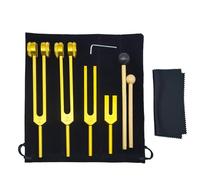 Tuning Forks for Healing, 128 Hz Sound Healing Instruments, alluminio lega multi-purpose Healing Tool, ideale per meditazione, yoga, stress Relief, Beginner and Experienced Users