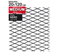 TUNING GURU Griglia all.Medium c.nero 120x20cm
