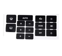 Tuning Interni Auto Compatibile con A6 C5 Adesivo per la riparazione del pulsante di controllo del riscaldamento dell'aria condizionata e del climatizzatore