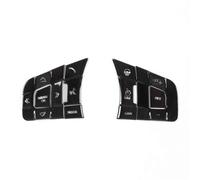 Tuning Interni Auto Compatibile Con Jaguar Per XE XF Per F-PACE Per E-PACE Per F-TYPE Rivestimento Del Volante Dell'auto Pulsante In Lega Di Alluminio Interni Con Paillettes(Style 3-1)