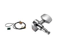 Tuning Machine Heads 1 Set Parts Guitar Pickup Acustico Pre-cablato Piezo Amplifier12 PCS Guitar String String Tuning PEG Tuner
