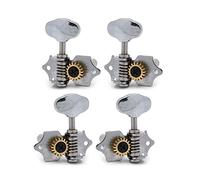 Tuning Machine Heads 18: 1 Apri Chitarra Chitarra Blocco Storg Tuner Tuning Pegs Machine Testa Mezzo Foro Per Chitarra Classica Ukulele Chrome (Color : 2R2L)