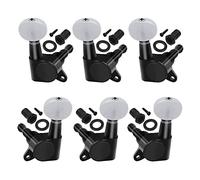 Tuning Machine Heads 3R3L. Picchetti Di Sintonizzazione Della Chitarra Picchetti Di Bloccaggio Delle Stringhe Sigillate Le Teste Della Macchina Con Il Bottone Bianco Della Perla