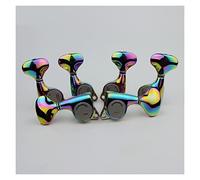 Tuning Machine Heads 3R3L. Sintonizzatori Per Chitarra Elettrica Dei Sintonizzatori Dell'arcobaleno Del Camaleonte