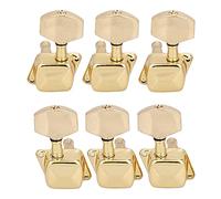 Tuning Machine Heads 6 Pezzi 3R 3l. Storing Semi-chiuso In Oro Tuning Punted Sintonizzatori