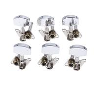 Tuning Machine Heads 6 Pezzi Acustic Guitar Machine Teste Tuners Tuning Keys Set Guitar Parts per Chitarra Folk Acustica