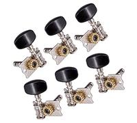 Tuning Machine Heads 6 Pezzi D'argento 3l3r I Sintonizzatori Si Sintonizzano I Pioli Per Parti Di Sostituzione Della Chitarra