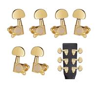 Tuning Machine Heads 6pcs Chiuso Chitarra Tuning Pegs String Tiners Teste Machine Teleche Manopole Tuning Keys Per Chitarra Acustica/Elettrica Folk (Color : Gold)