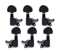 Tuning Machine Heads 6pcs / Lots Chrome Black Black Gold Guitar String String Tuning Pegs Keys Sintonizzatori Macchina Per Chitarra Elettrica Acustica (Color : Black 3R3L)