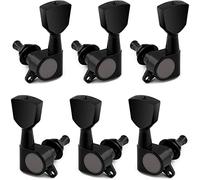 Tuning Machine Heads Macchine A Sintonizzazione della Sintonizzazione della Stringa Sigillata Stile Vintage 3 Sinistra 3 A Destra (Color : Black)