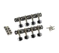 Tuning Machine Heads Mandolin Pegs 4 Quadrupli Pulsante A 8 Corde Pulsante Quasi-Knob Avvolgitore Avvolgitore