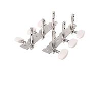 Tuning Machine Heads Set Di Teste Della Macchina Per Sintonizzazione Della Chitarra D'argento 2pcs.